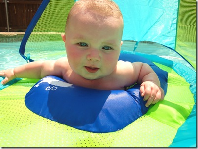 3.  Sweet Knox in pool