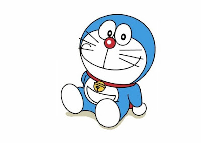 Bé và Doraemon