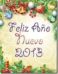 feliz ano nuevo 2013