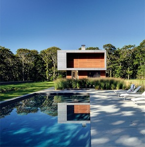 Fachada moderna Casa-Pryor-Bates-Masi-Architects