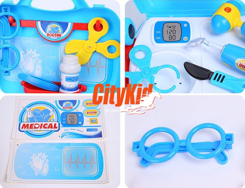 Bộ đồ chơi bác sĩ khám bệnh cho bé BOWA 8355
