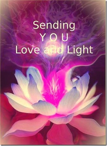 sending love and light