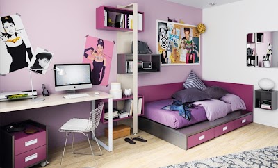 Dormitorio muy femenino Niko de Kibuc