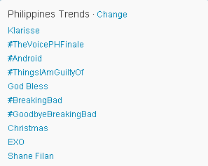 Klarisse on top of Philippines Trends