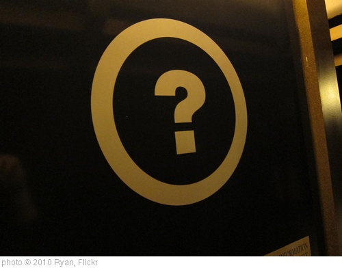 'Question Mark' photo (c) 2010, Ryan - license: http://creativecommons.org/licenses/by/2.0/