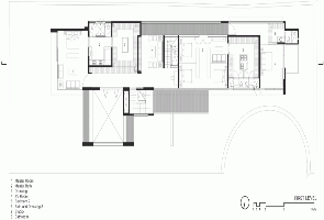 Plano Casa FF Hernandez Silva Arquitectos Plano Casa FF Hernandez Silva Arquitectos