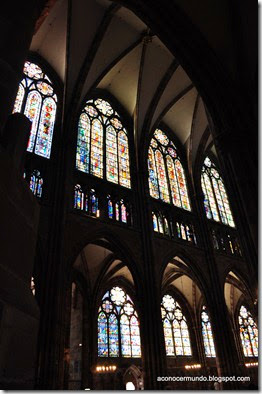 Estrasburgo. Catedral. Interior. Vidrieras - DSC_0187
