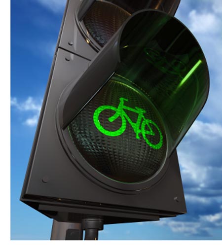 Semáforo bicicleta