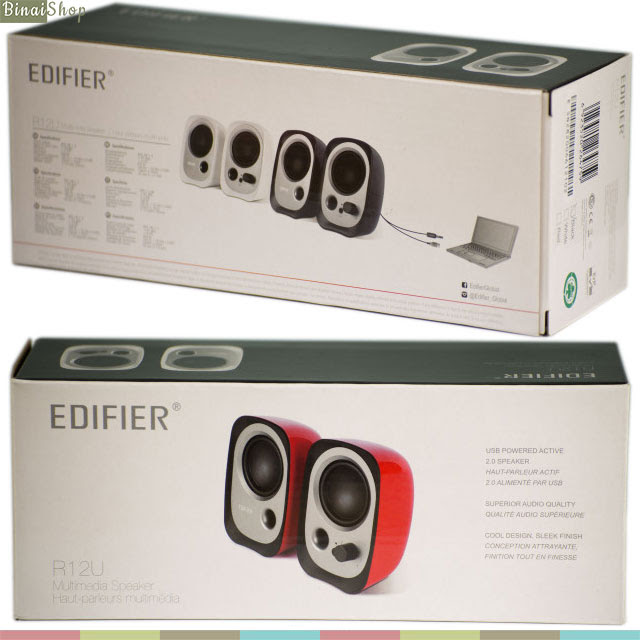 Loa máy tính 2.0 Edifier R12U
