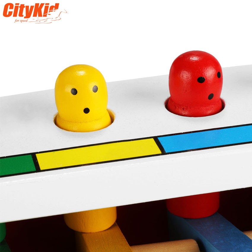 Đồ chơi bằng gỗ cho bé Bộ gõ gỗ cho bé Percussion Toys-02