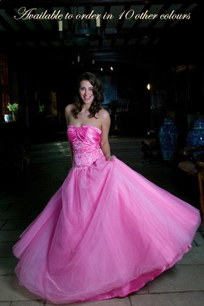 Long Prom Pink Dresses