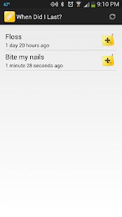 When Did I Last? Habit Tracker Screenshots 0