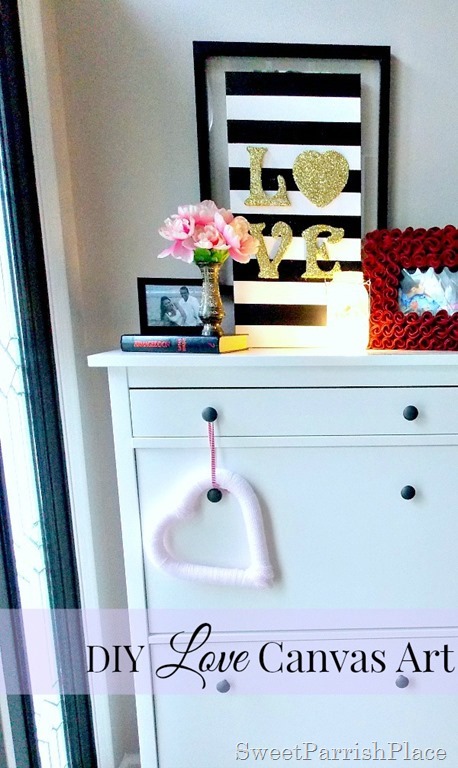 DIY Love Canvas Art11