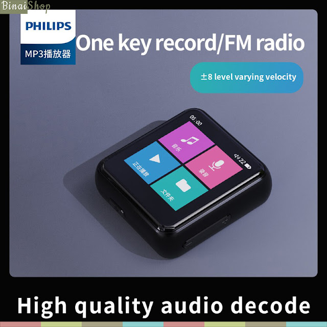 Philips SA2301 - Máy Nghe Nhạc MP3 Màn Hình Cảm Ứng