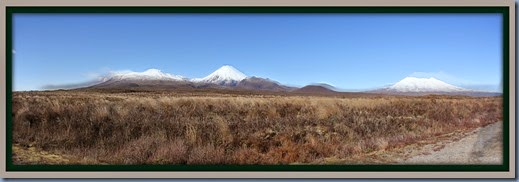 Mt Tongariro,Mt Ngauruhoe, Mt Tongariro Panorama