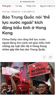 Người Hong Kong xuống đường vì điều gì? Người Hong Kong xuống đường vì điều gì?