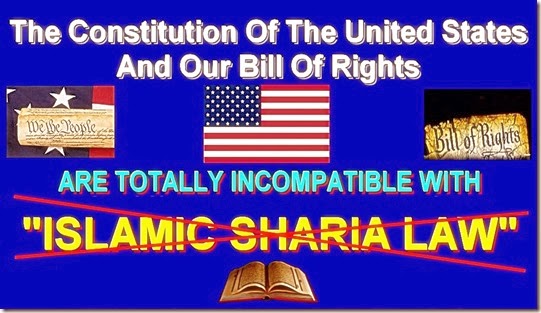 Constitution-Bill of Right NOT Compatible Islam