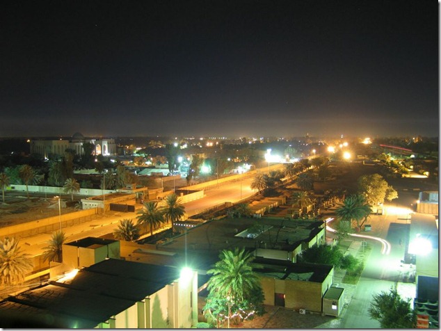 Baath House Roof Night , Iraq