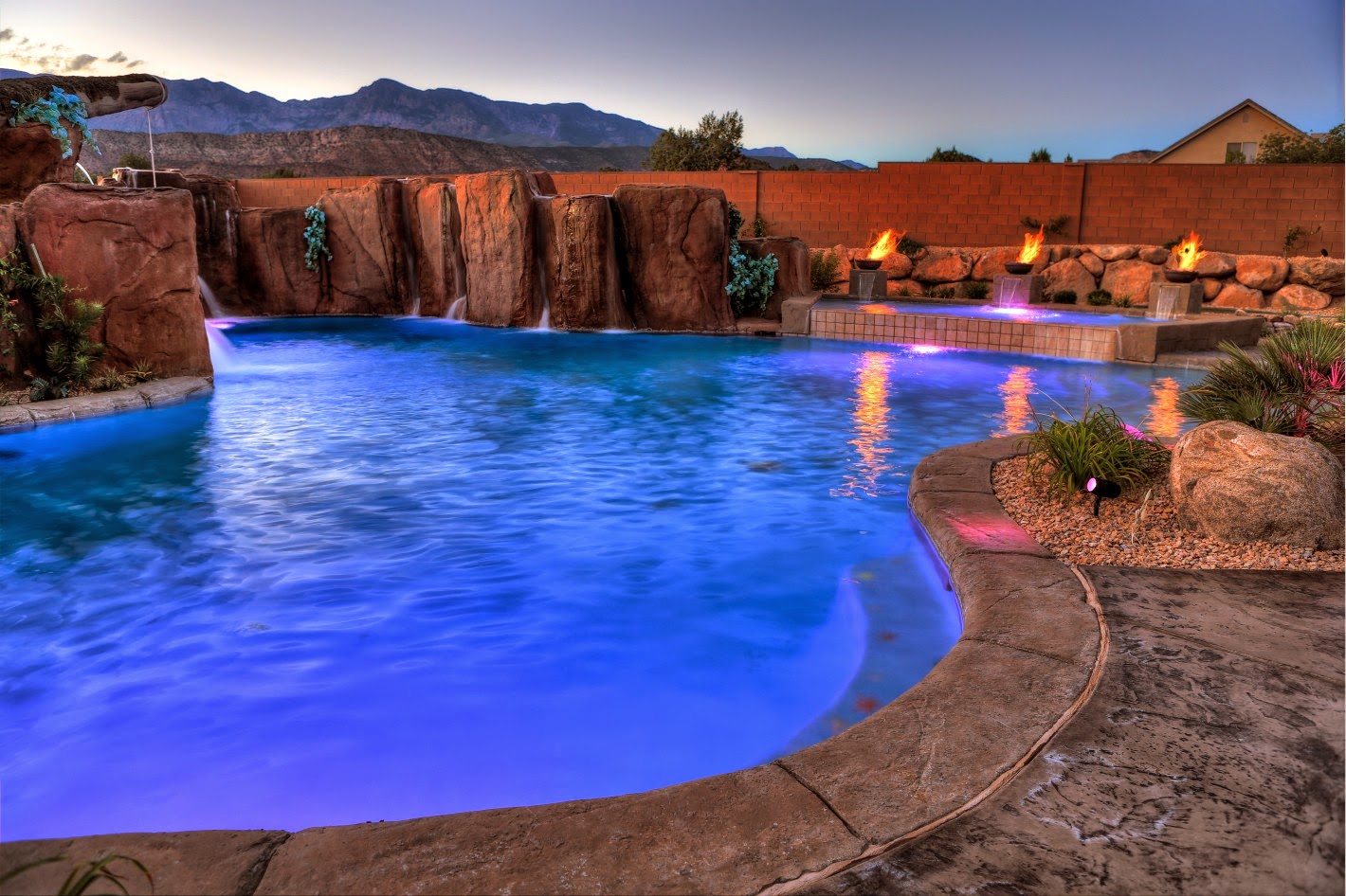 Gas Piping, Gas Tiki Torches. Salt Lake, Provo, Utah, Fire