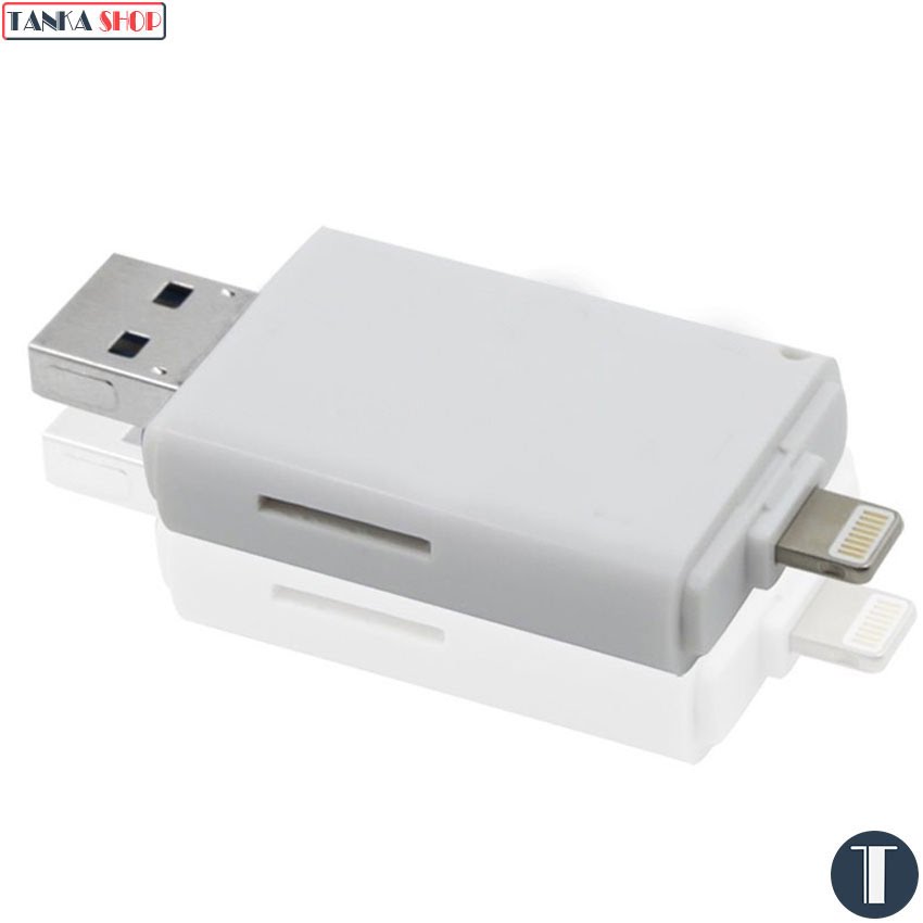 Đầu đọc thẻ nhớ cho iPhone Mở rộng bộ nhớ cho iPad