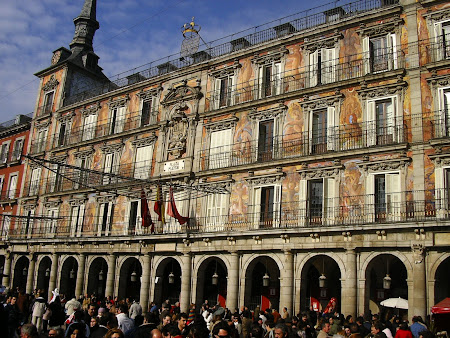 Obiective turistice Madrid: Plaza Mayor