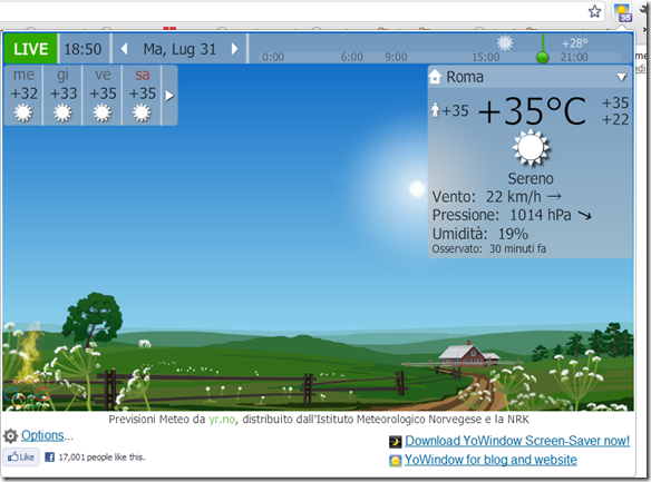 YoWindow estensione gratuita per Chrome YoWindow estensione gratuita per Chrome