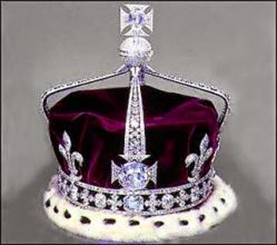 Corona de la reina Isabel (la reina madre) - joyas del Reino Unido