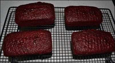red velvet cake cooling rack