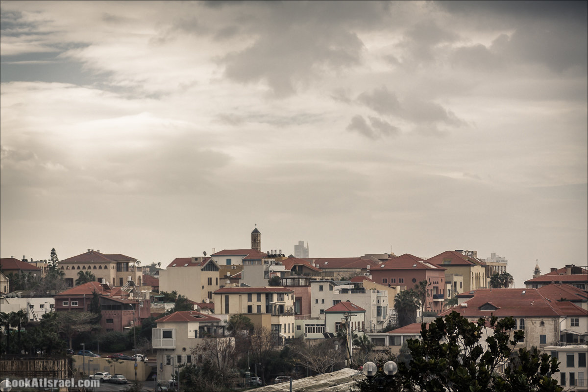 LookAtIsrael.com - Прогулка по дождливому Тель Авиву | Rain in Tel Aviv