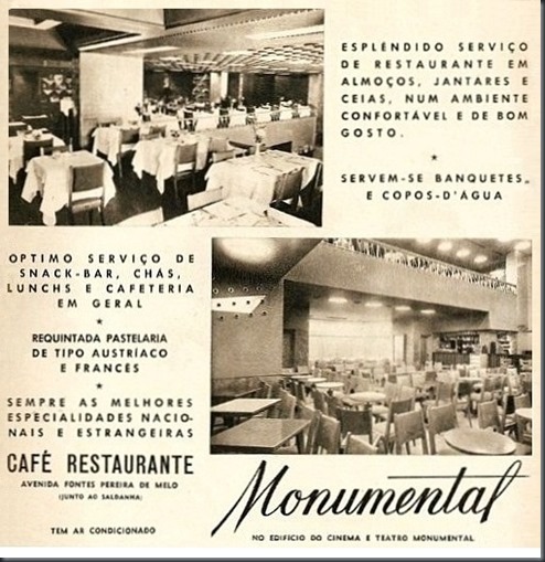 1961 Café Restaurante Monumental