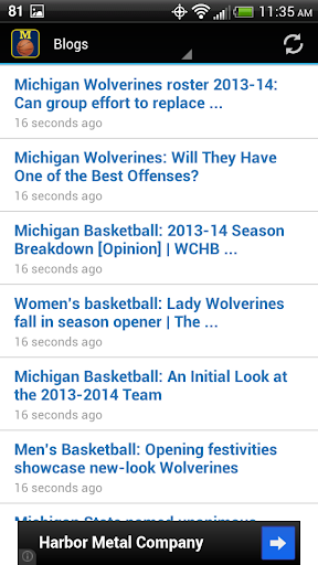 【免費運動App】Michigan Basketball-APP點子