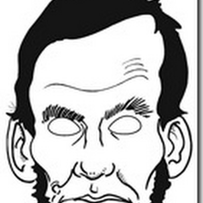 Máscara Abraham Lincoln