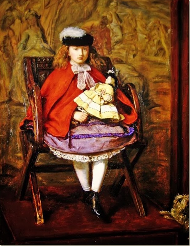 John Everett Millais,  Portrait de Lilly  Noble