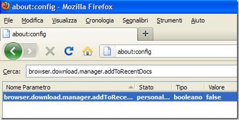 about:config Firefox
