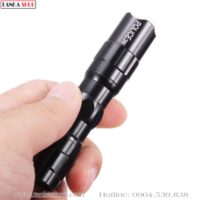 Đèn pin police 3w Đèn pin mini siêu sáng
