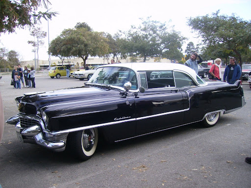 55 CADILLAC COUPE DEVILLE.