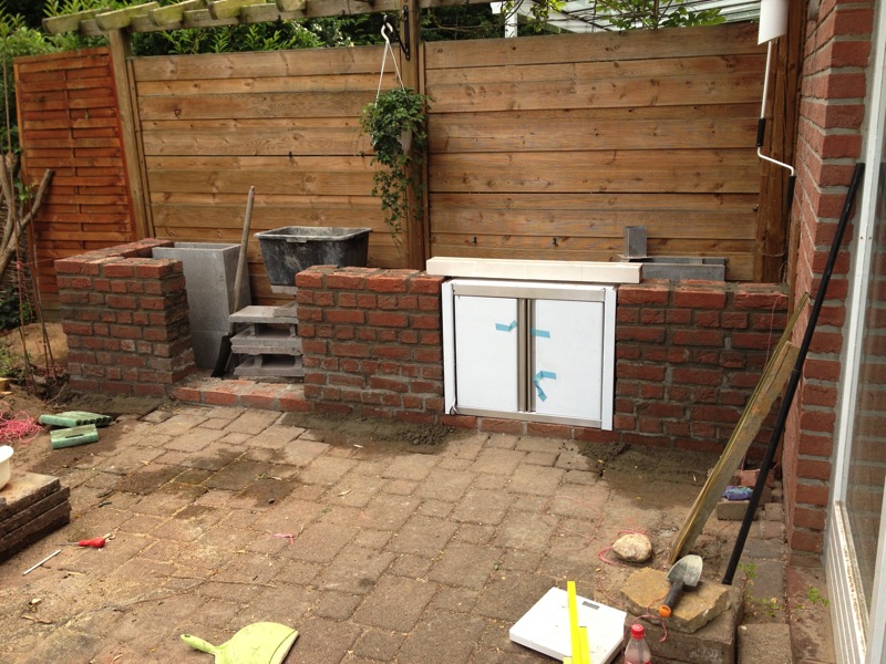 Projekt Außenküche!: Juli 2013