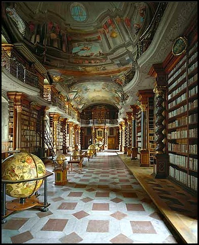 Monastère de Strahov - Bibliothèque théologique, Prague, République tchèque -3.bmp