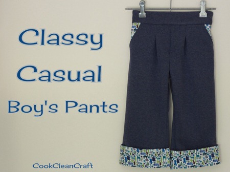 Classy Casual Boy's Pants (1)