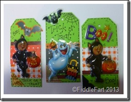 Halloween Trick or Treat Bags with tags. 8