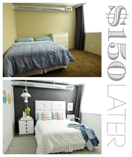 $150 Before and After Room Makeover