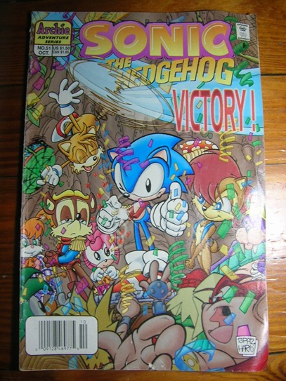 Sonic The Hedgehog comics