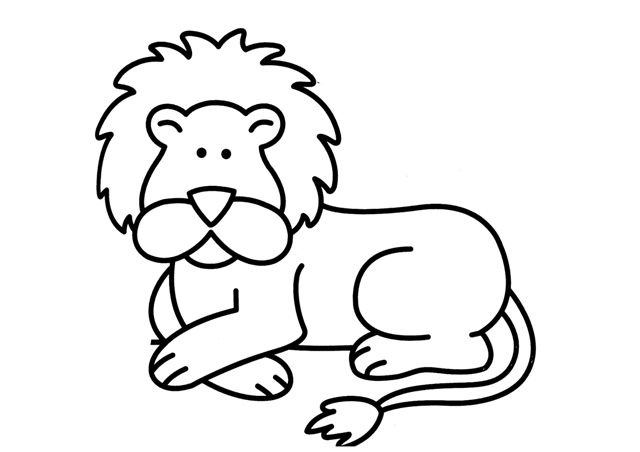 Dibujos De Leones Para Colorear Online Dibujos Infantiles Para