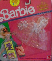 Barbie Ice Capades Show Outfit 1989