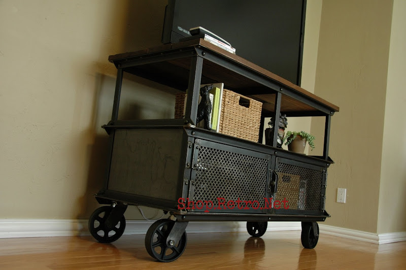 Antique Casters Vintage Furniture Vintage Media Console Http Retro Cat