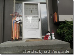 pumpkin snowman - The Backyard Farmwife