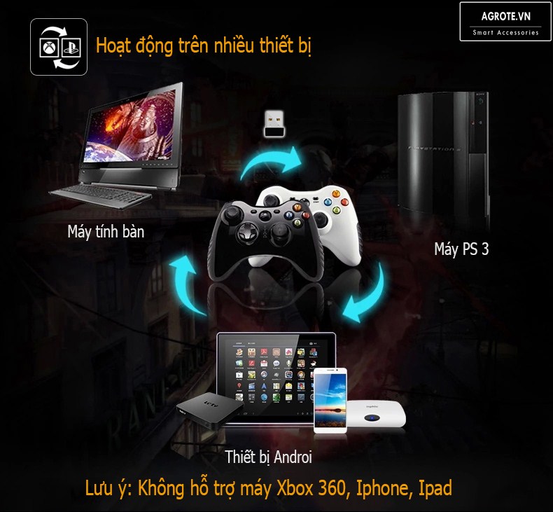 Tay chơi wireless Asura TE (BTP-2185)