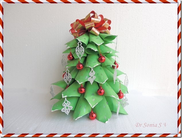 Paper Christmas tree 1