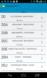 Chennai MTC Screenshots 2