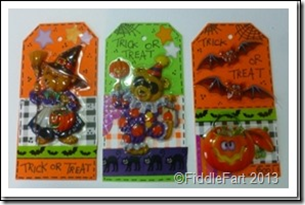 Halloween Trick or Treat Bags with tags. 6